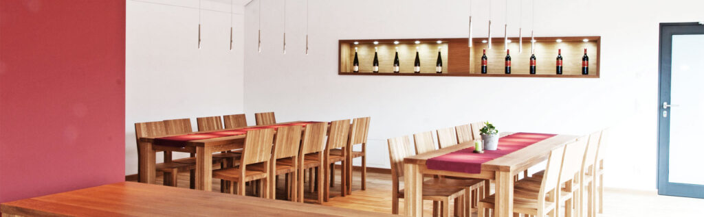 Die Vinothek im Weingut Michael Schaurer Insheim